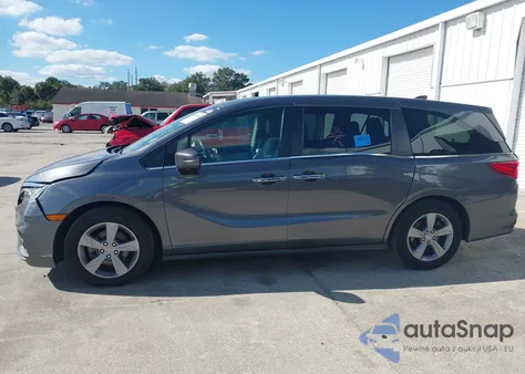 2019 Honda Odyssey Ex из США, поврежденный, VIN 5FNRL6H5XKB106915